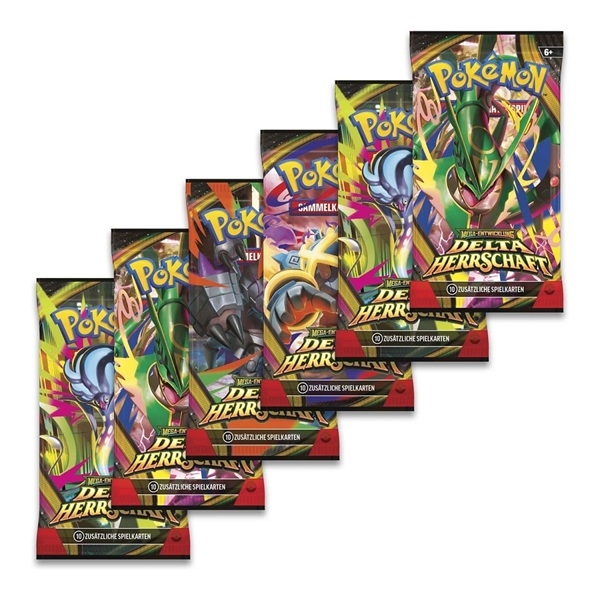 Pokémon Delta-Herrschaft Boosterbundle mit 6 Boosterpacks – Deutsch